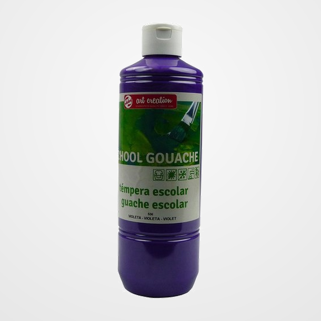 TEMPERA TALENS ART CREATION GOUACHE 500 ml (bote) VIOLETA