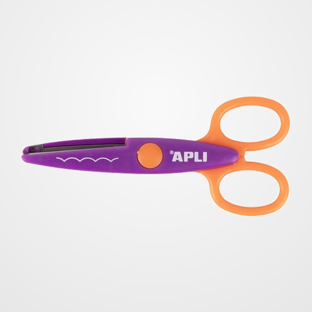 TIJERAS APLI CREATIVA CURVA 13,5cm.