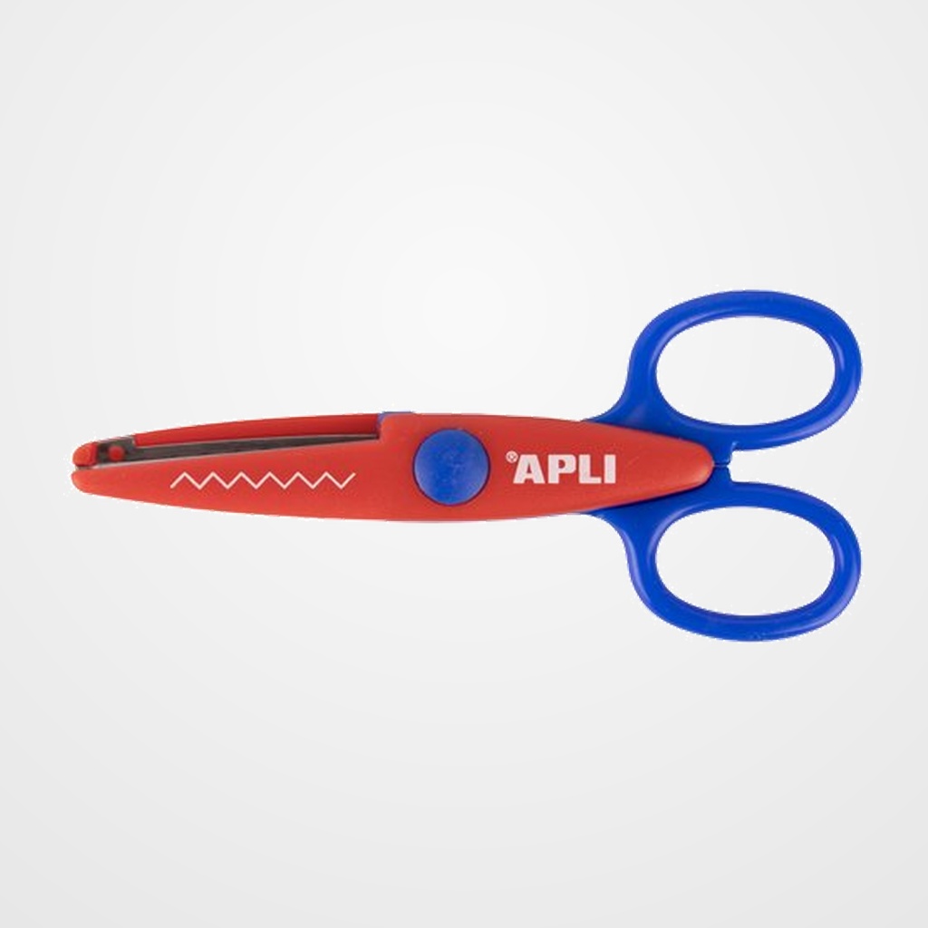TIJERAS APLI CREATIVA ZIGZAG 13,5cm.
