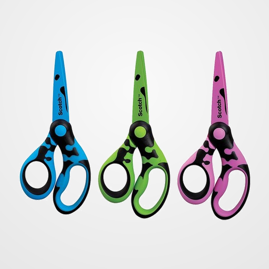TIJERAS ESCOLARES SCOTCH JUVENIL UNIDADES SURTIDO