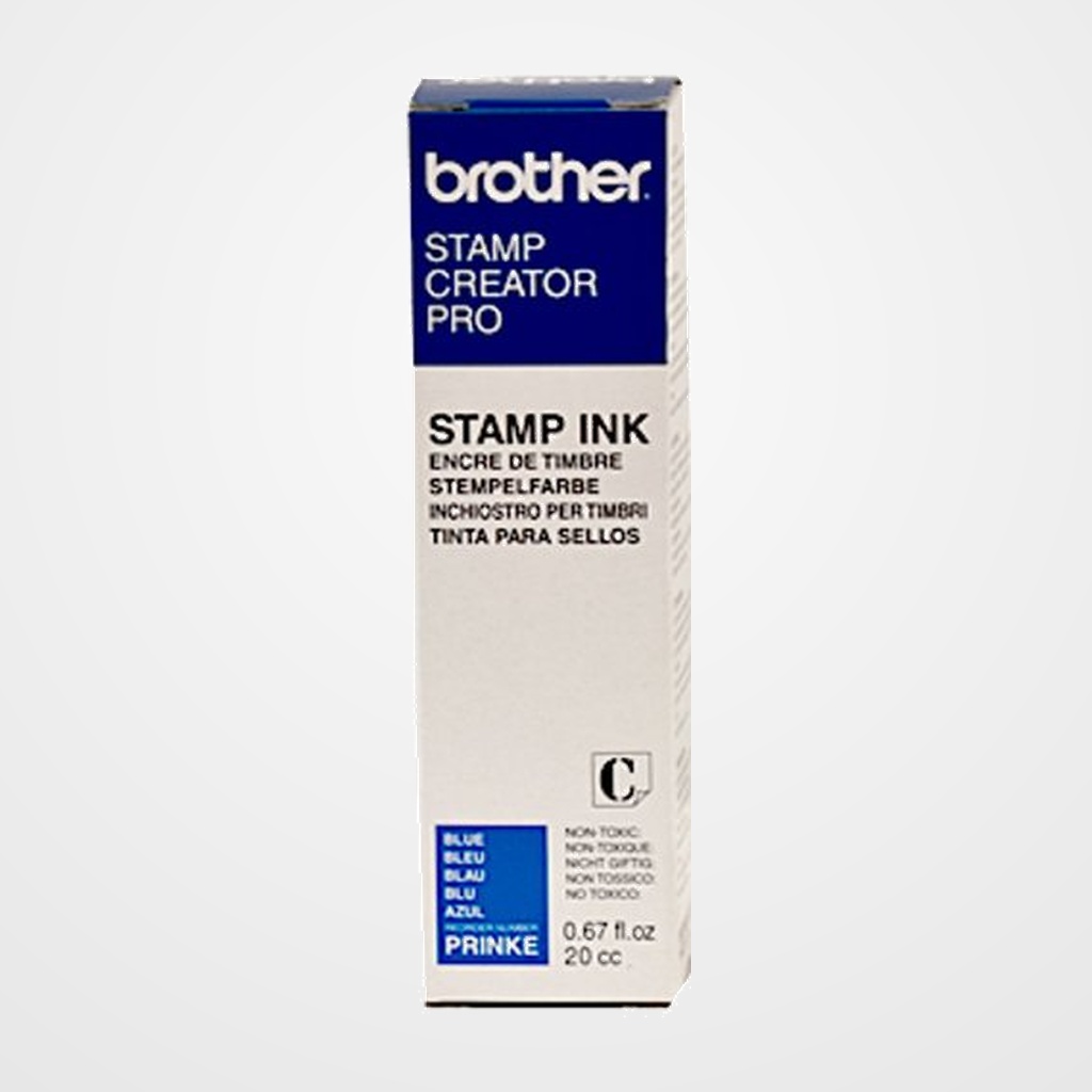 [26003038] TINTA BROTHER REENTINTADO 20 cc. AZUL