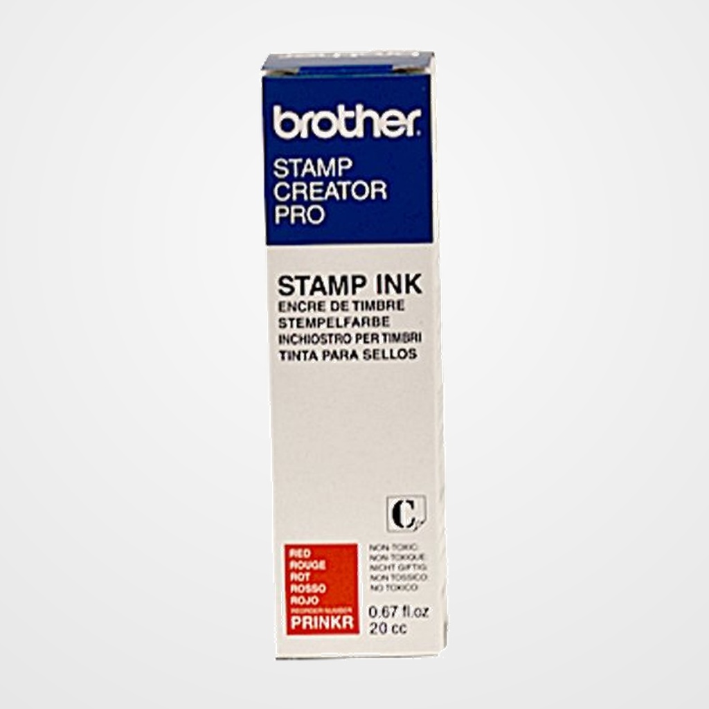TINTA BROTHER REENTINTADO 20 cc. ROJO