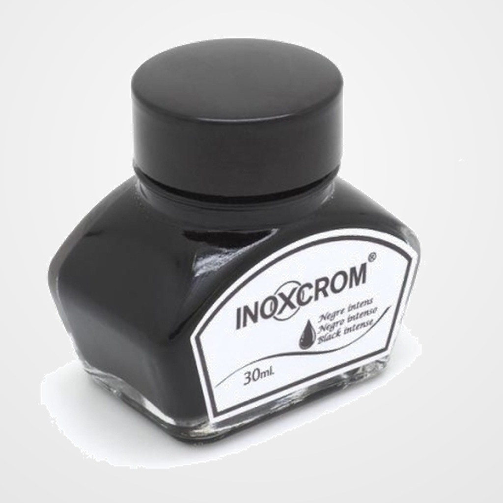 TINTA ESTILOGRAFICA INOXCROM FRASCO 30 ml. NEGRO