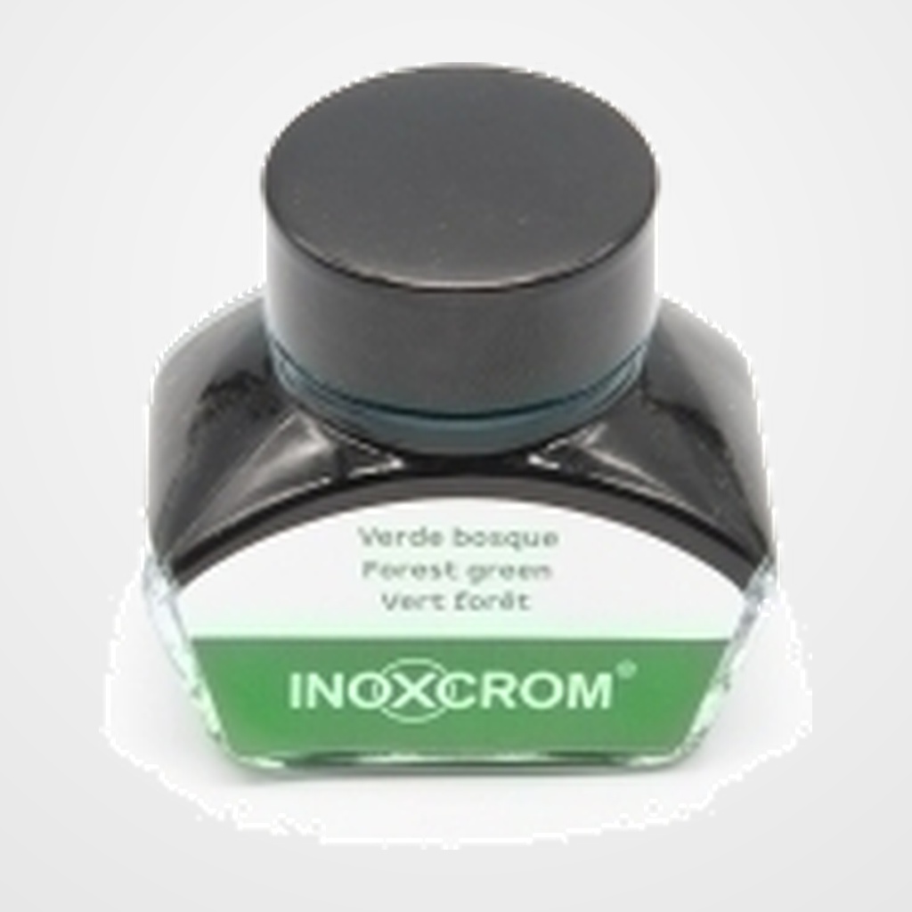TINTA ESTILOGRAFICA INOXCROM FRASCO 30 ml. VERDE BOSQUE