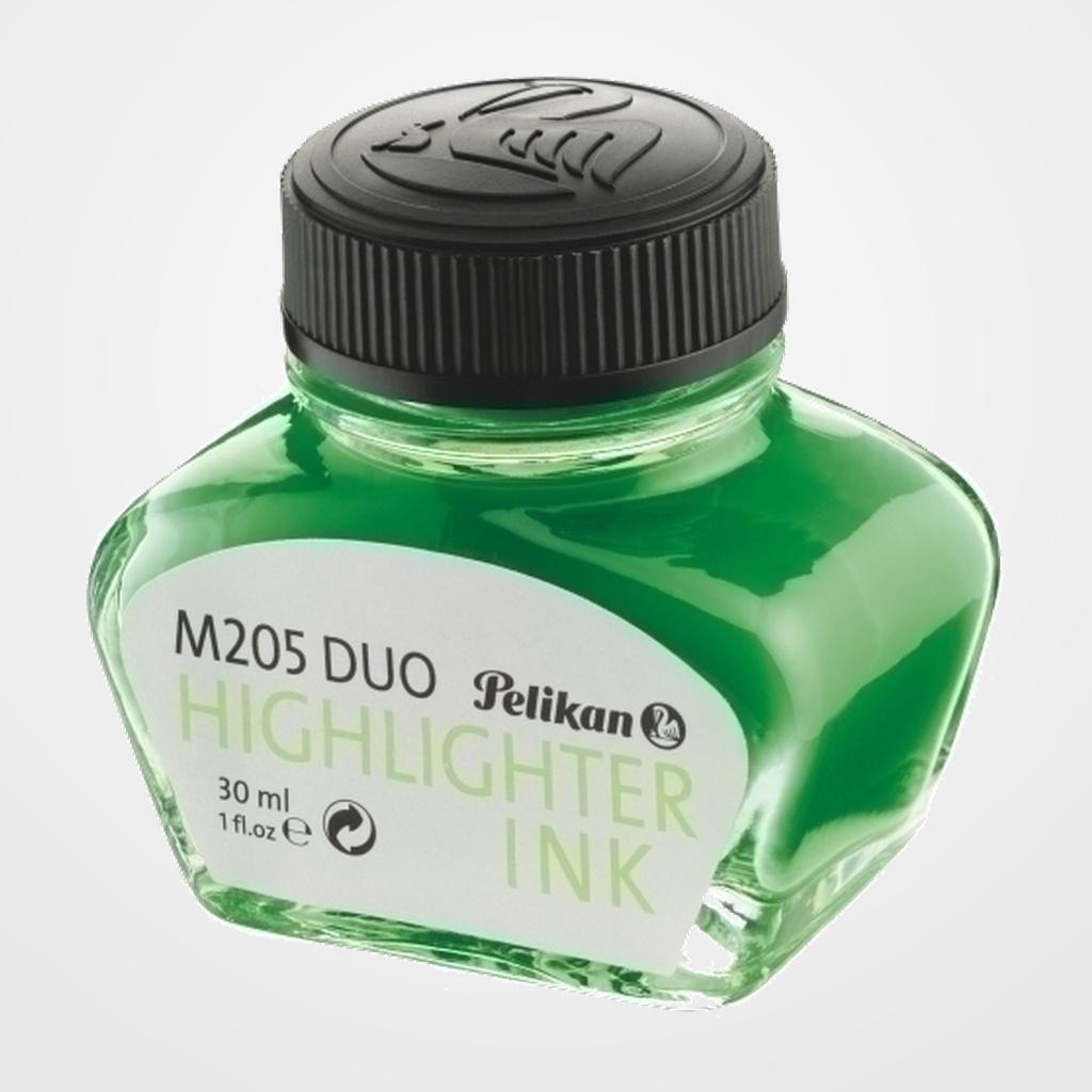 TINTA ESTILOGRAFICA PELIKAN FRASCO 4001 de 30 ml. VERDE FLUORESCENTE (339580)