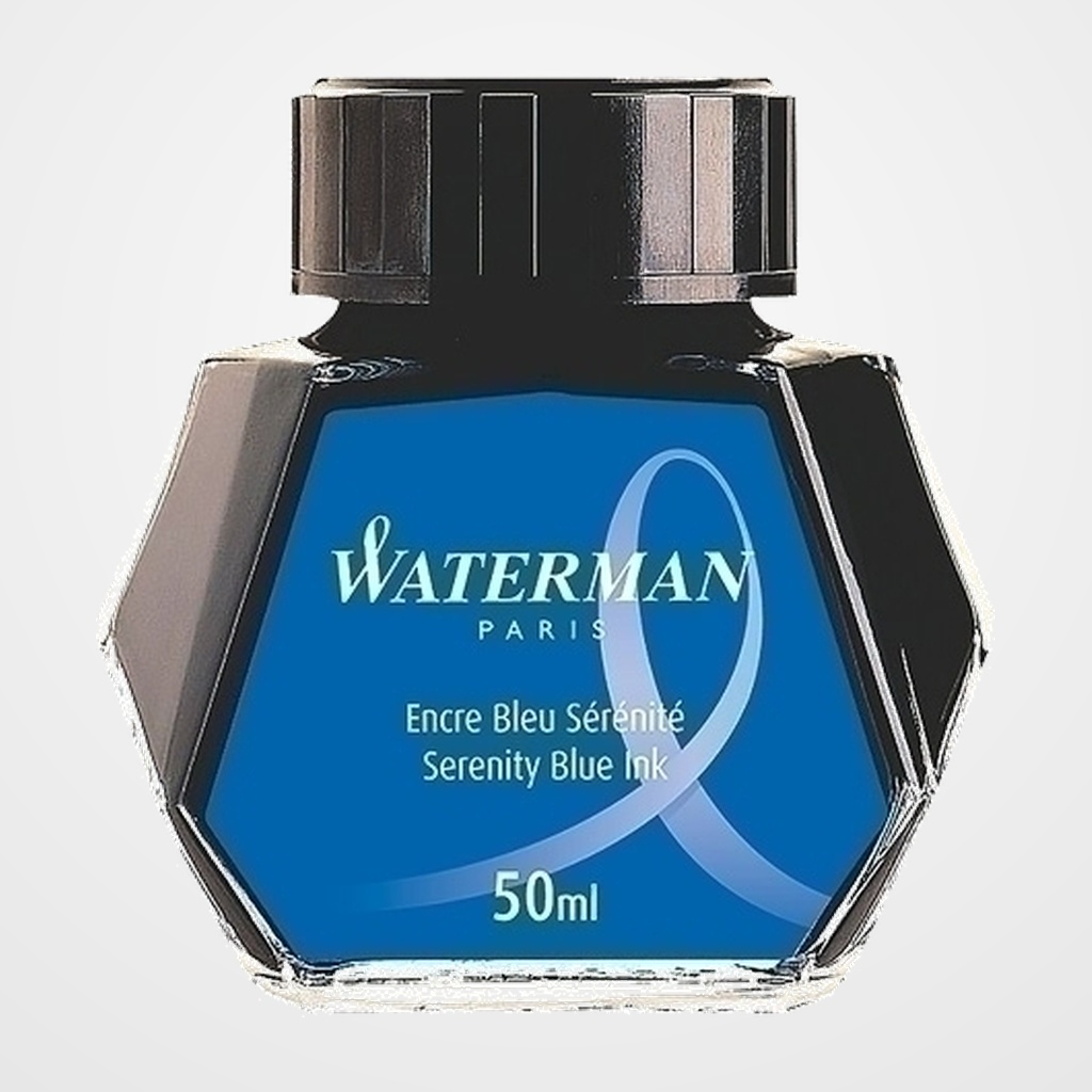 TINTA ESTILOGRAFICA WATERMAN FRASCO 50 ml. AZUL