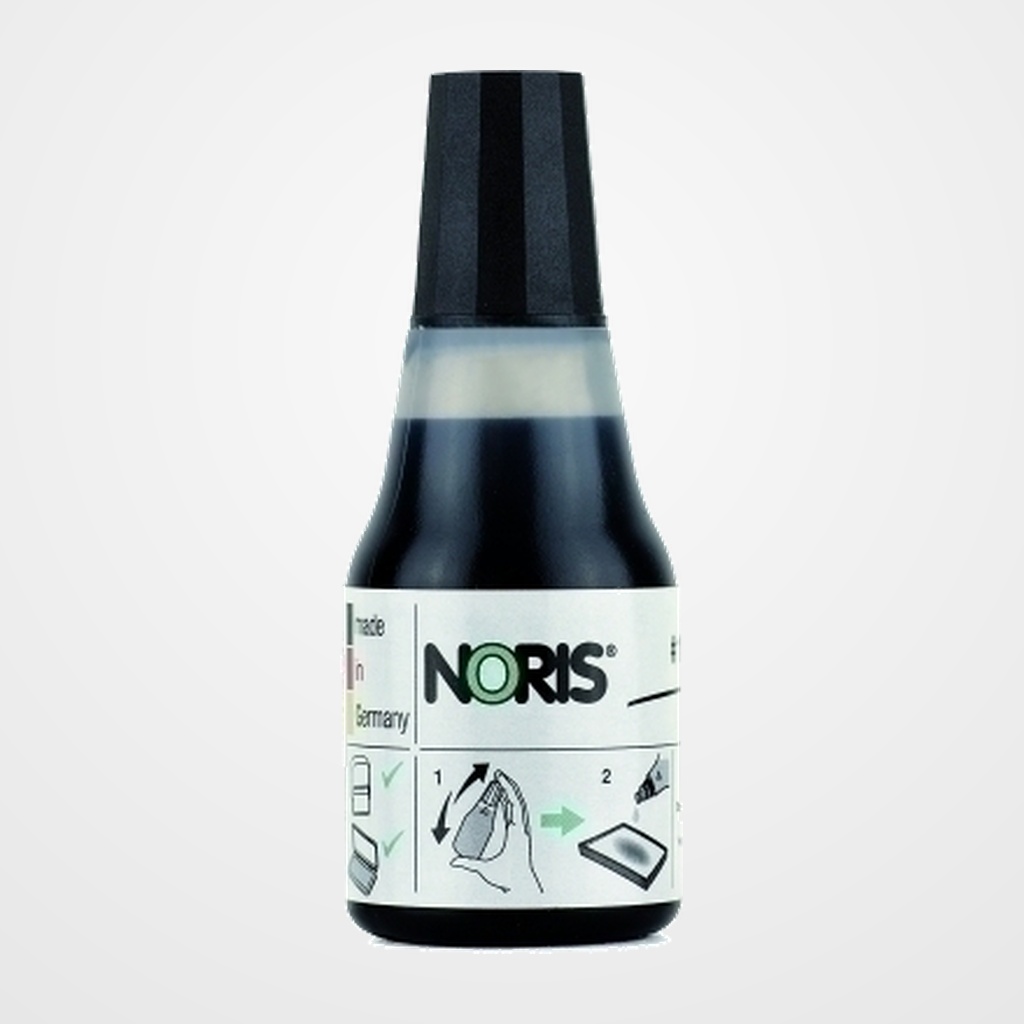 TINTA para TAMPON NORIS 110S 25 ml. NEGRO