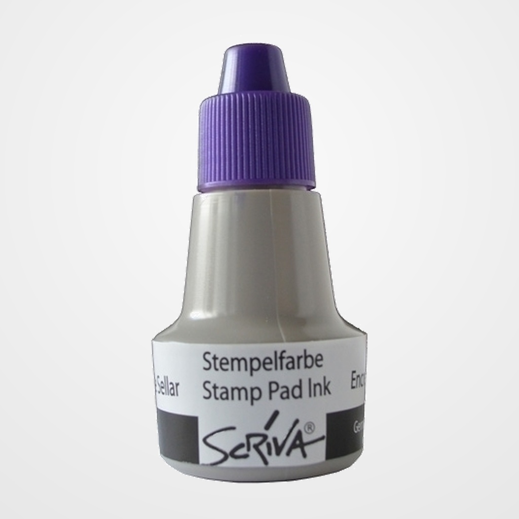 TINTA para TAMPON SCRIVA 28 ml. VIOLETA