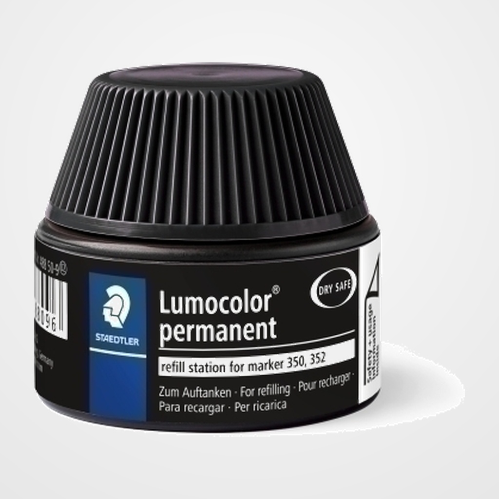TINTA ROTULADOR STAEDTLER 488 50 PERMANENTE FRASCO 30 ml. NEGRO