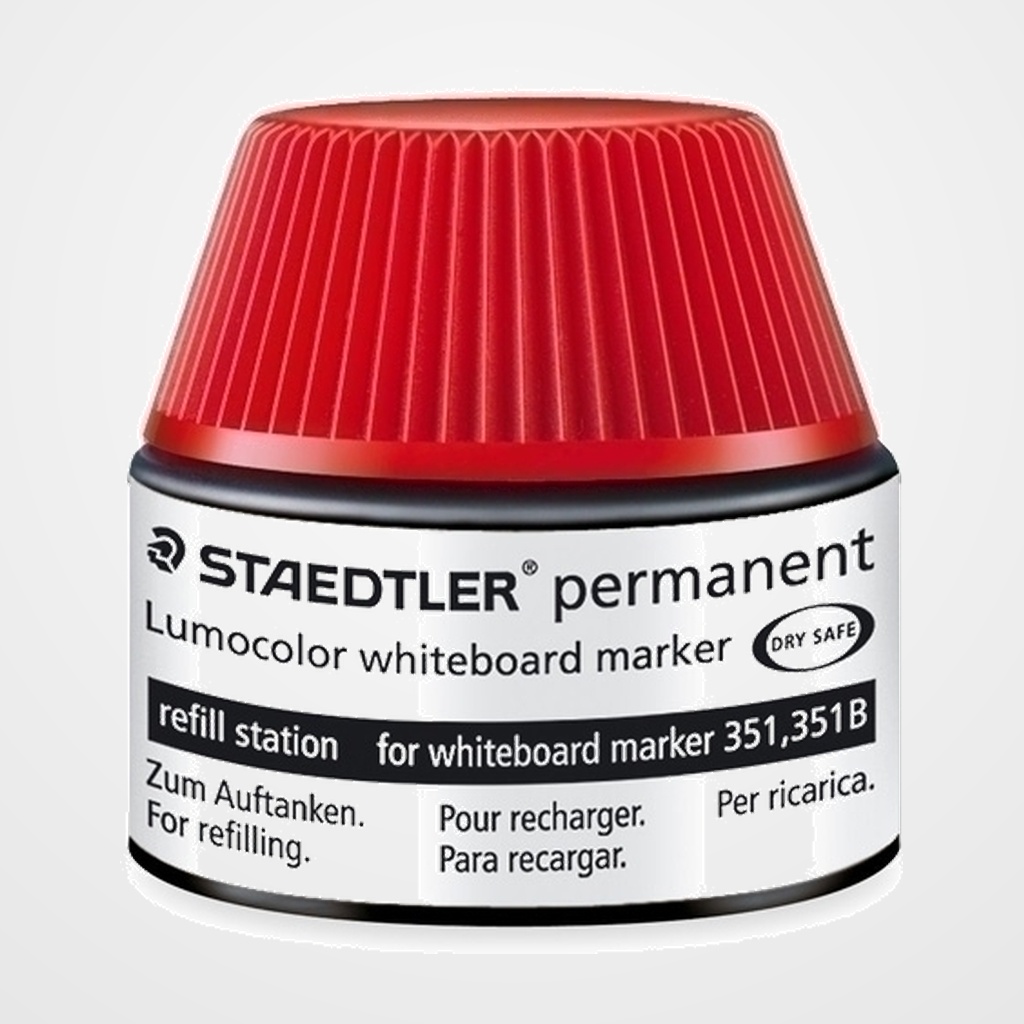 TINTA ROTULADOR STAEDTLER 488 51 PIZARRA FRASCO 20 ml. ROJO