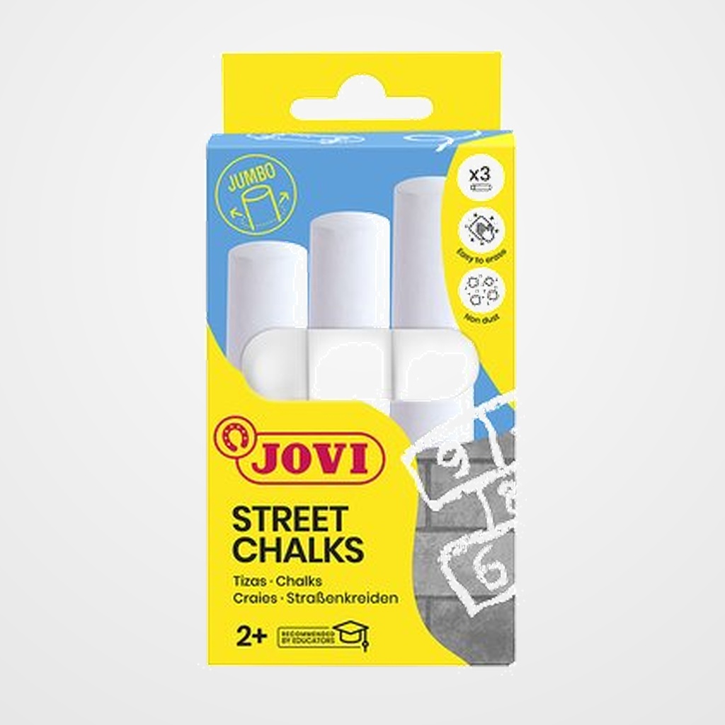 TIZAS BLANCAS JOVI MAXI ESTUCHE de 3