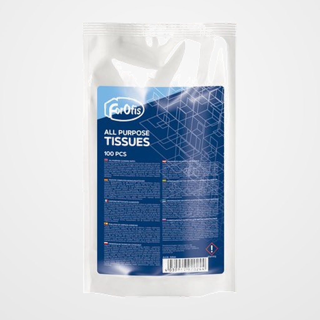 TOALLITAS FOROFIS LIMPIADORAS DE SUPERFICIES RECAMBIO BOLSA DE 100