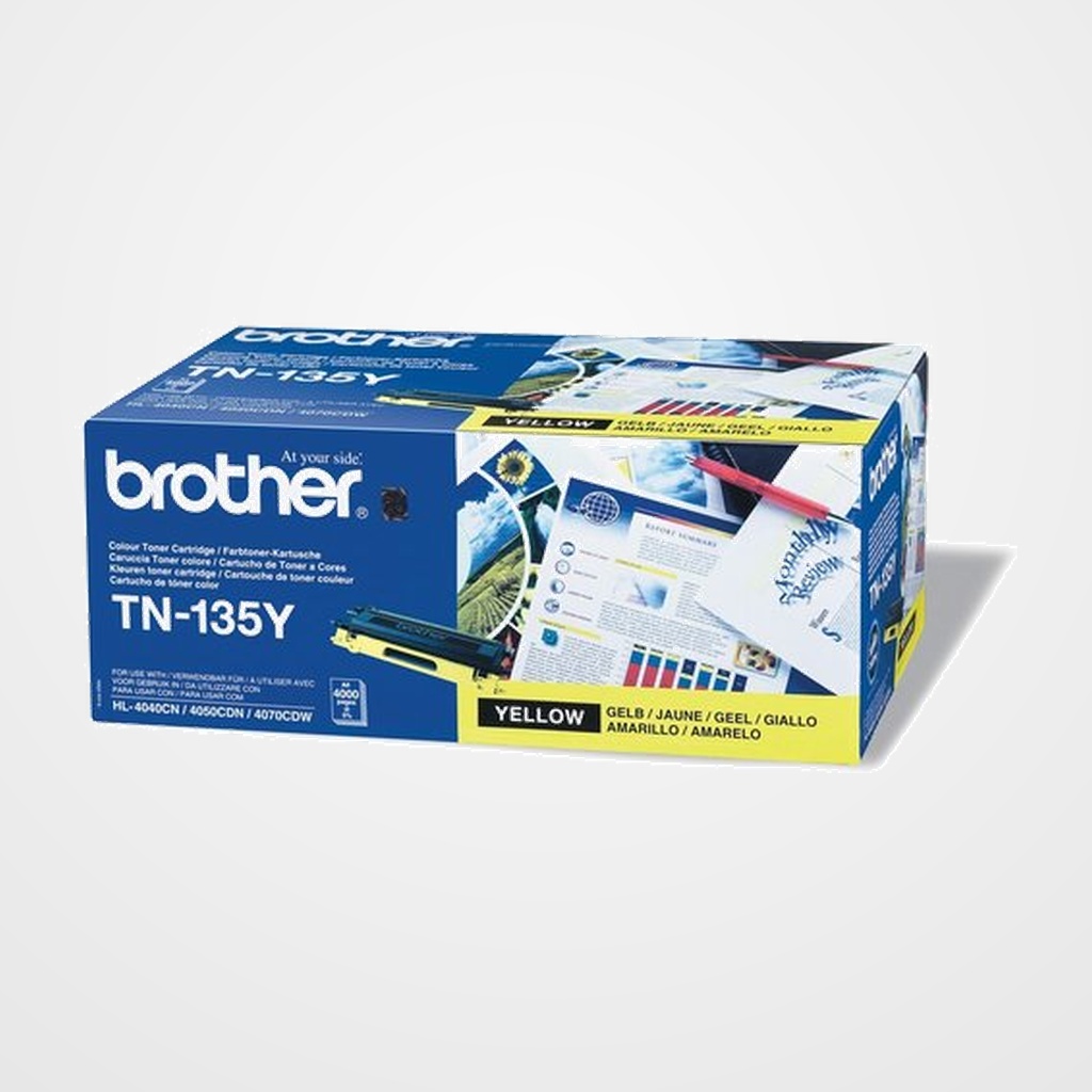 TONER BROTHER TN 135Y AMARILLO HL-4040/4050/4070 MFC-9440/9040/9045 (4.000 PAG.)