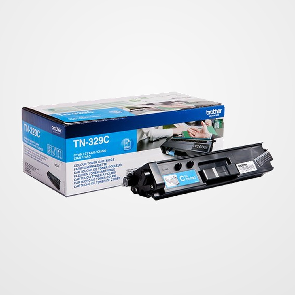 TONER BROTHER TN-329C CIAN DCP-L8450CDW/MFC-L8850CDW/HL-L8350CDW/L8350CDWT/L8850CDW 6.000Pág