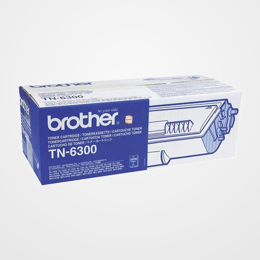 TONER BROTHER TN6300 NEGRO HL-1030/12XX/14XX/2500 MFC-96XX/9750/98XX/2500 FAX-8350/8360/8750 (3.000 PAG.)