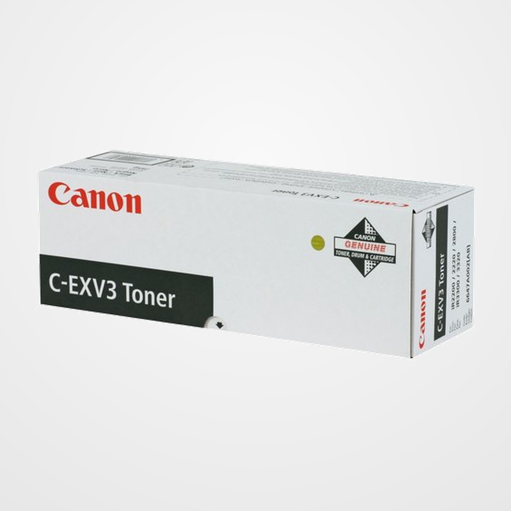 TONER CANON C-EXV3 6647A002AA IR-2200/2800/3300/2200I/3320I NEGRO (15.000 PÁG.)