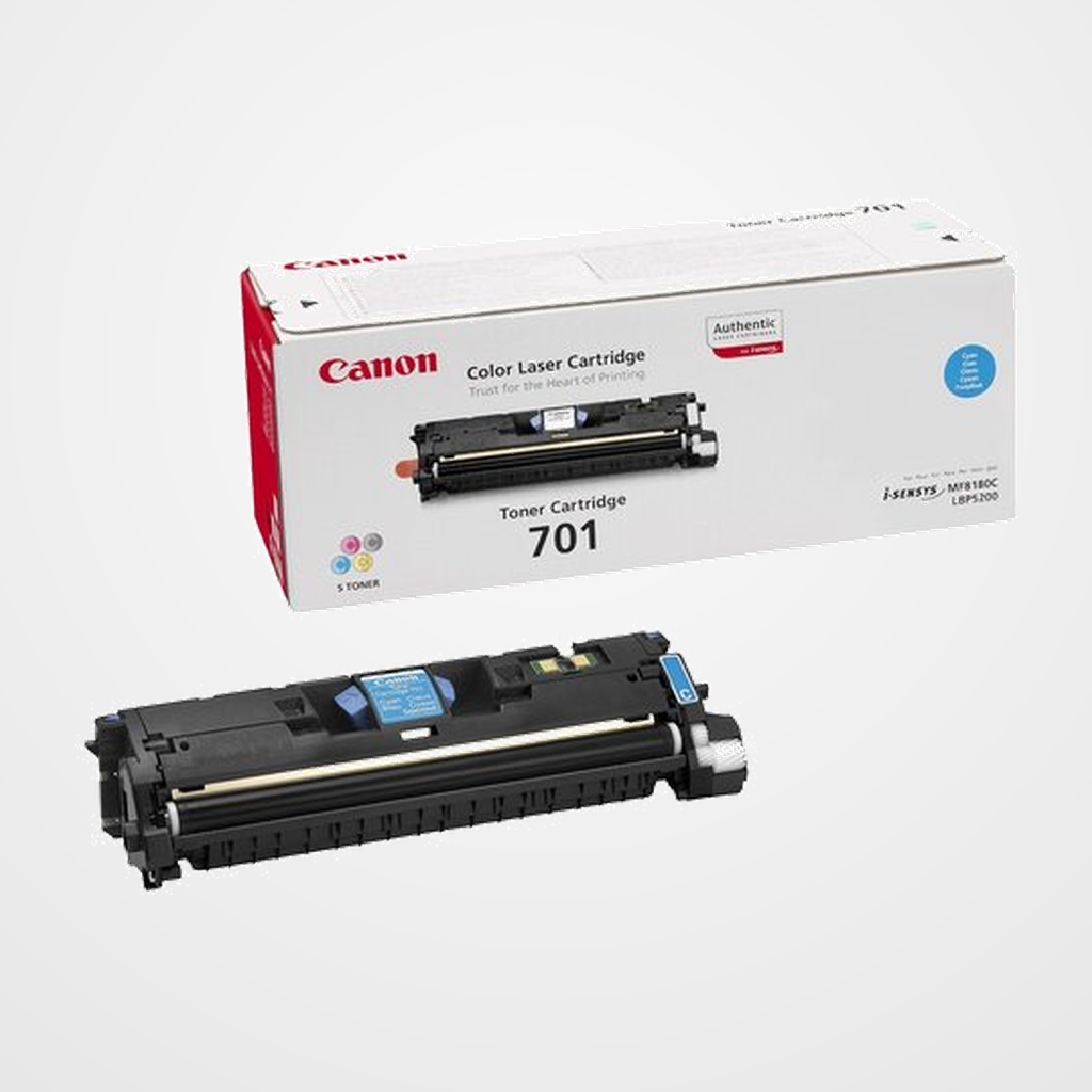 TONER CANON CRG-701C CIAN LBP5200 MF8180C (4.000 PAG.) (9286A003AA)