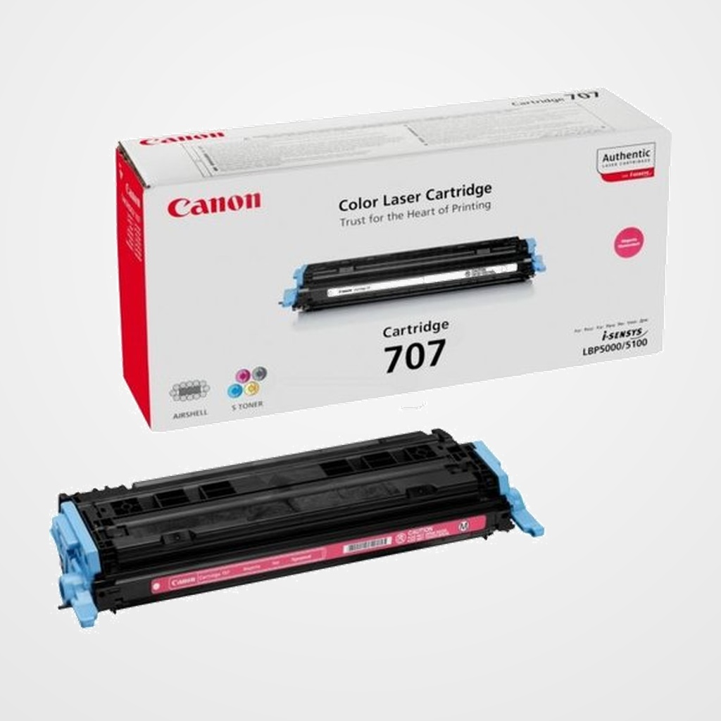 TONER CANON CRG707M MAGENTA LBP-5000/5100 (9422A004) (2.500 PÁG.)