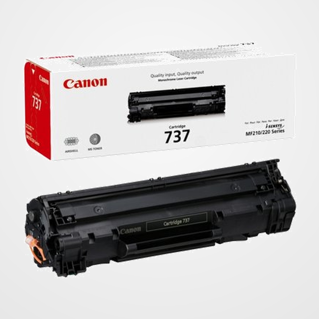 TONER CANON CRG737 I-SENSYS MF211/MF212W/MF216N/MF217W/MF226DN/MF229DW NEGRO (9435B002) (2.400 PÁG.)