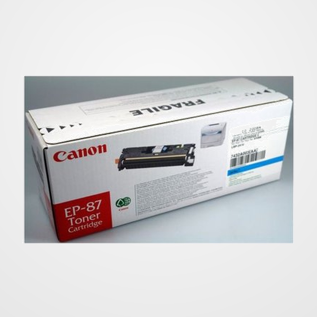 [41204009] TONER CANON EP87C CIAN LBP2410 (4.000 PAG.) (7432A003AA)