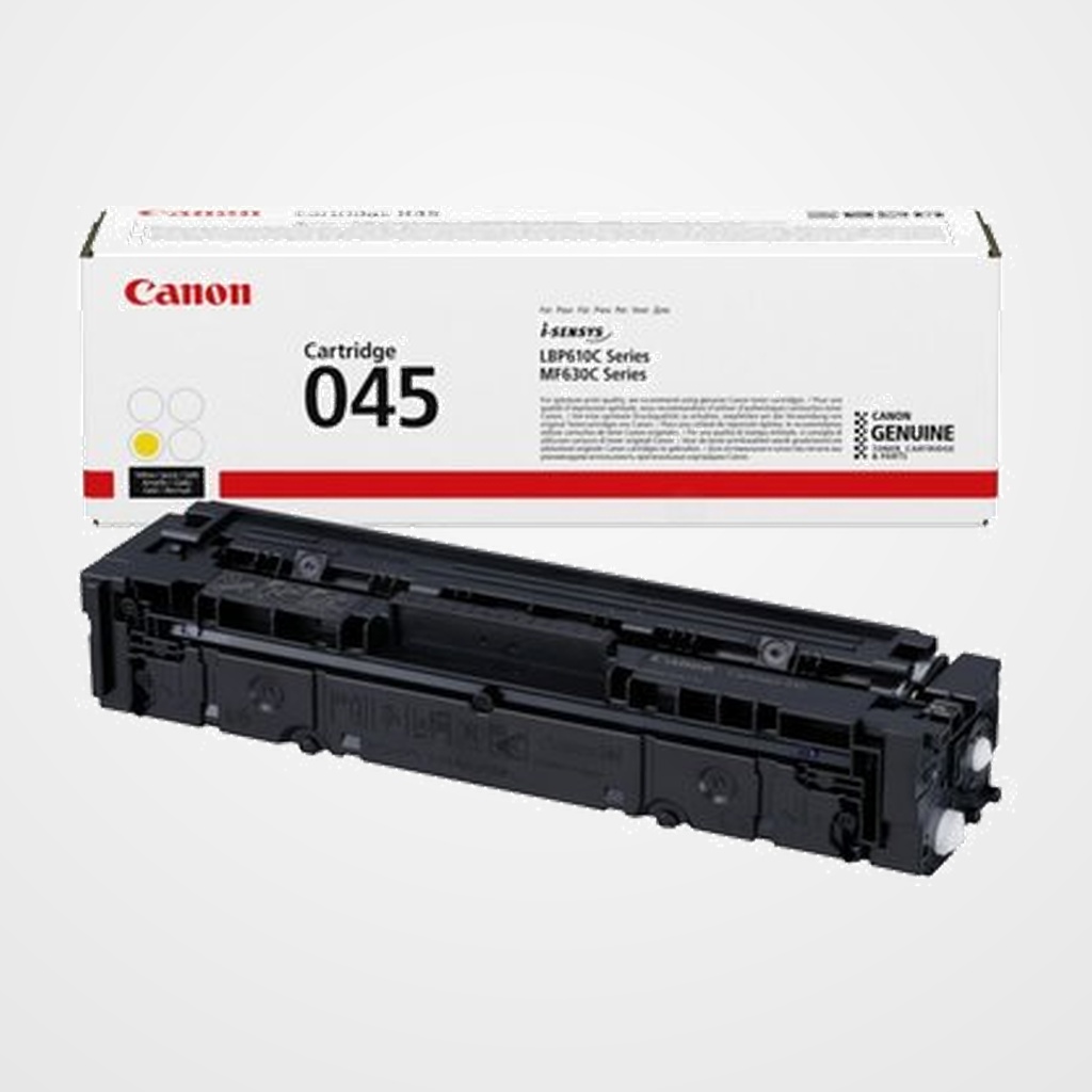 TONER CANON 045Y AMARILLO LBP-611/613 (1239C002) (1.300 PÁG.)