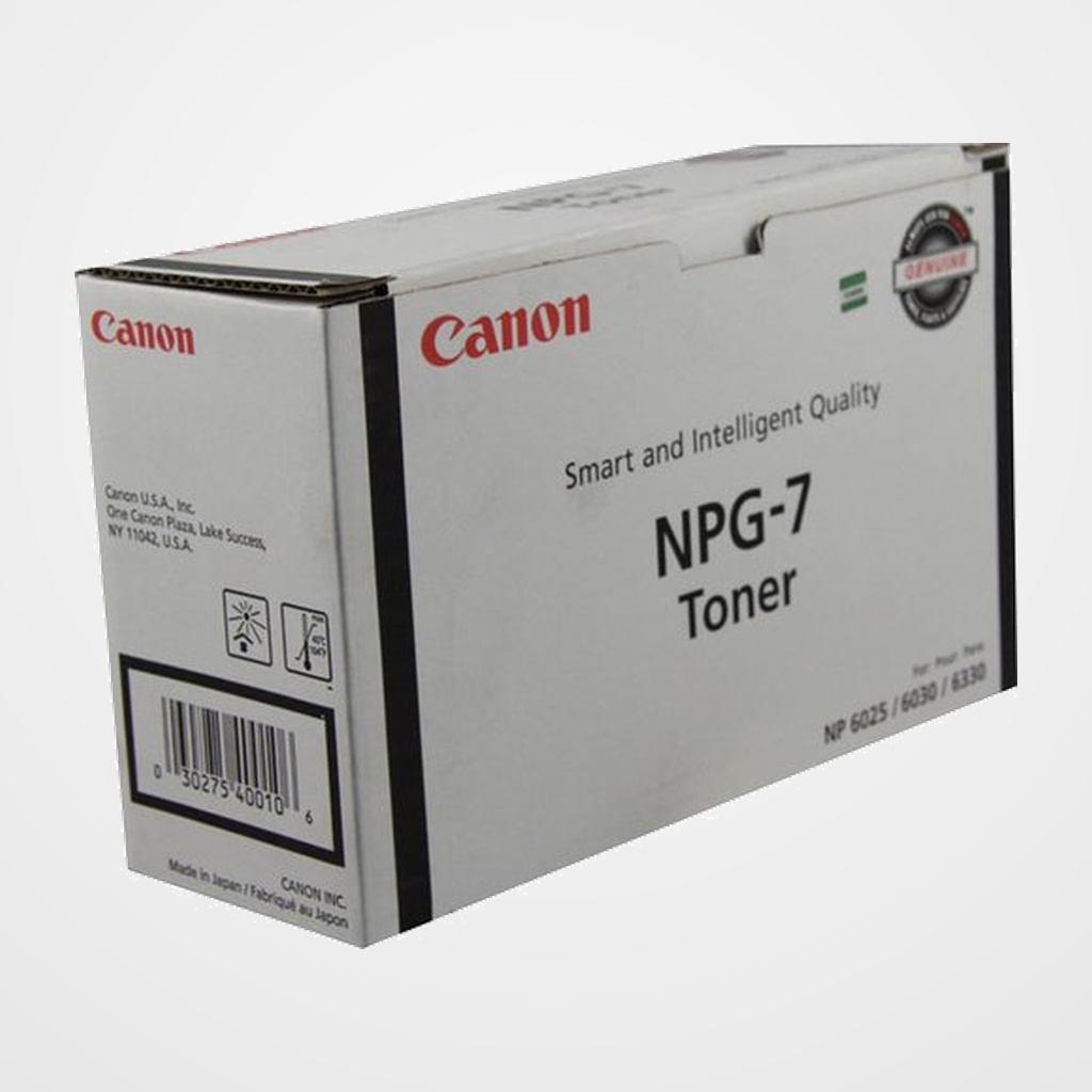 [41202002] TONER COPIADORA CANON NPG7 NP6025/6030/6330 NEGRO (1337A003)