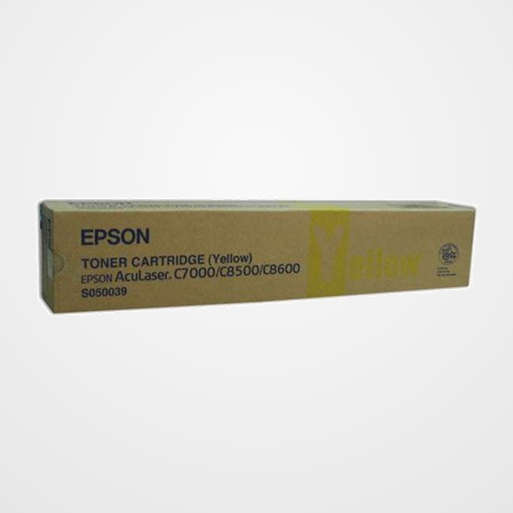 TONER EPSON S050039 ACULASER C8500/8600 AMARILLO (6.000 PÁG.)