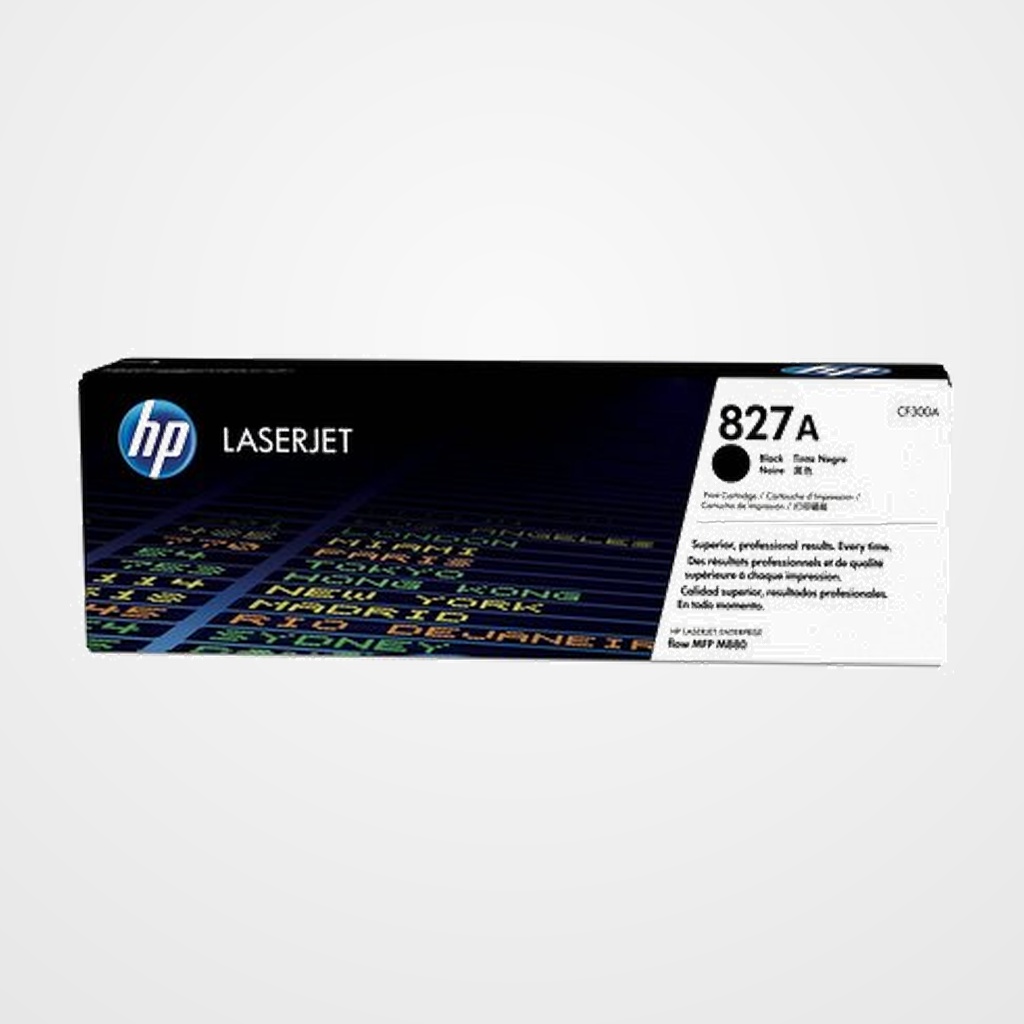 TONER HP Nº 827A CF300A LASERJET MANAGED M880/FLOW MFP M880 NEGRO 29.500 PAG