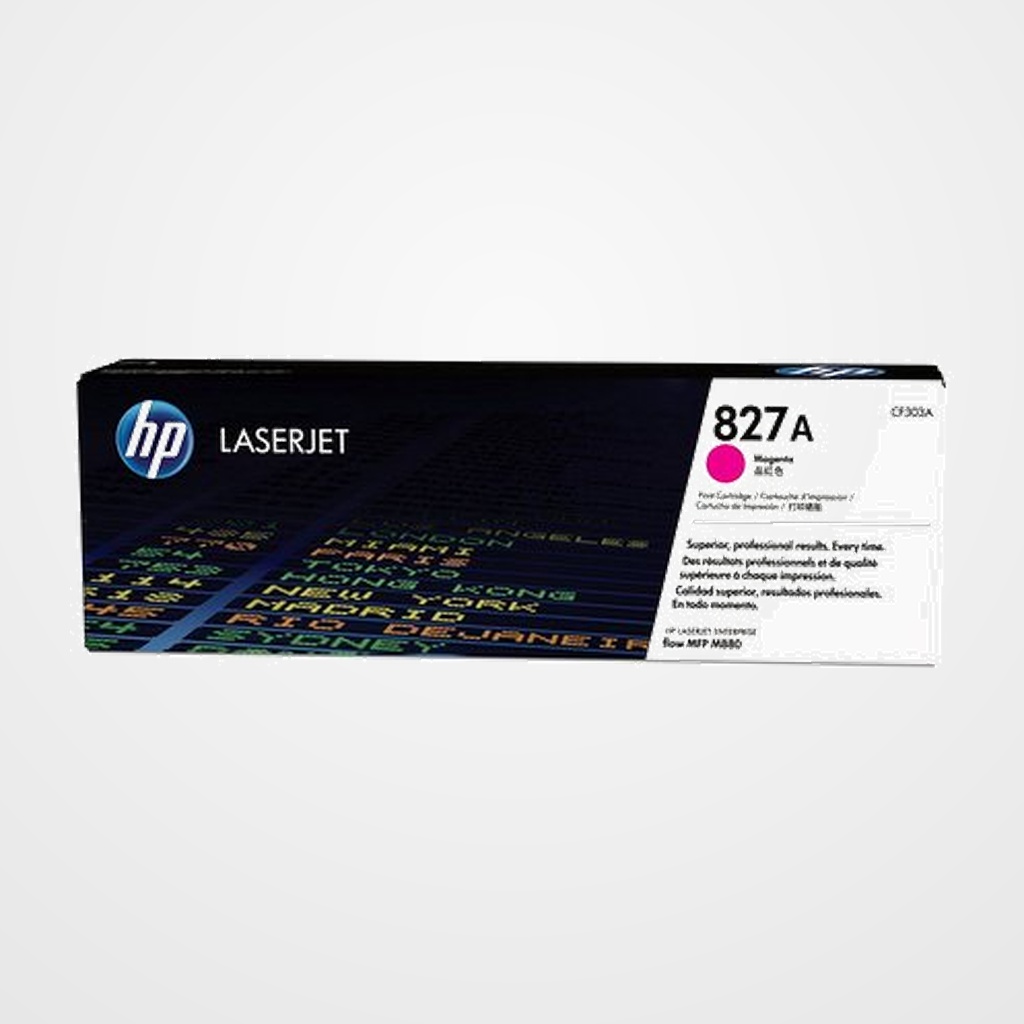 TONER HP Nº 827A CF303A LASERJET MANAGED M880/FLOW MFP M880 MAGENTA 32.000 PÁG.