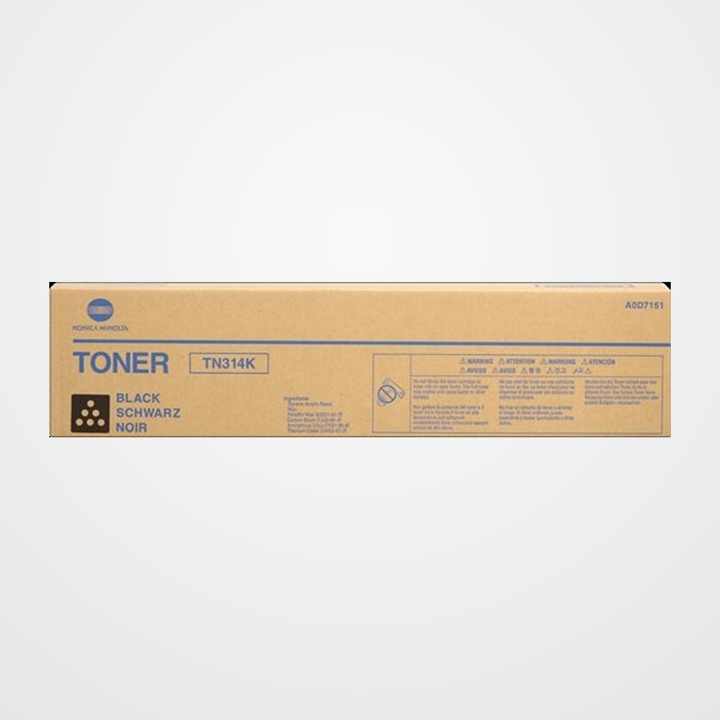 TONER KONICA-MINOLTA TN-314K BIZHUB C353/355 NEGRO 26.000 PAG.