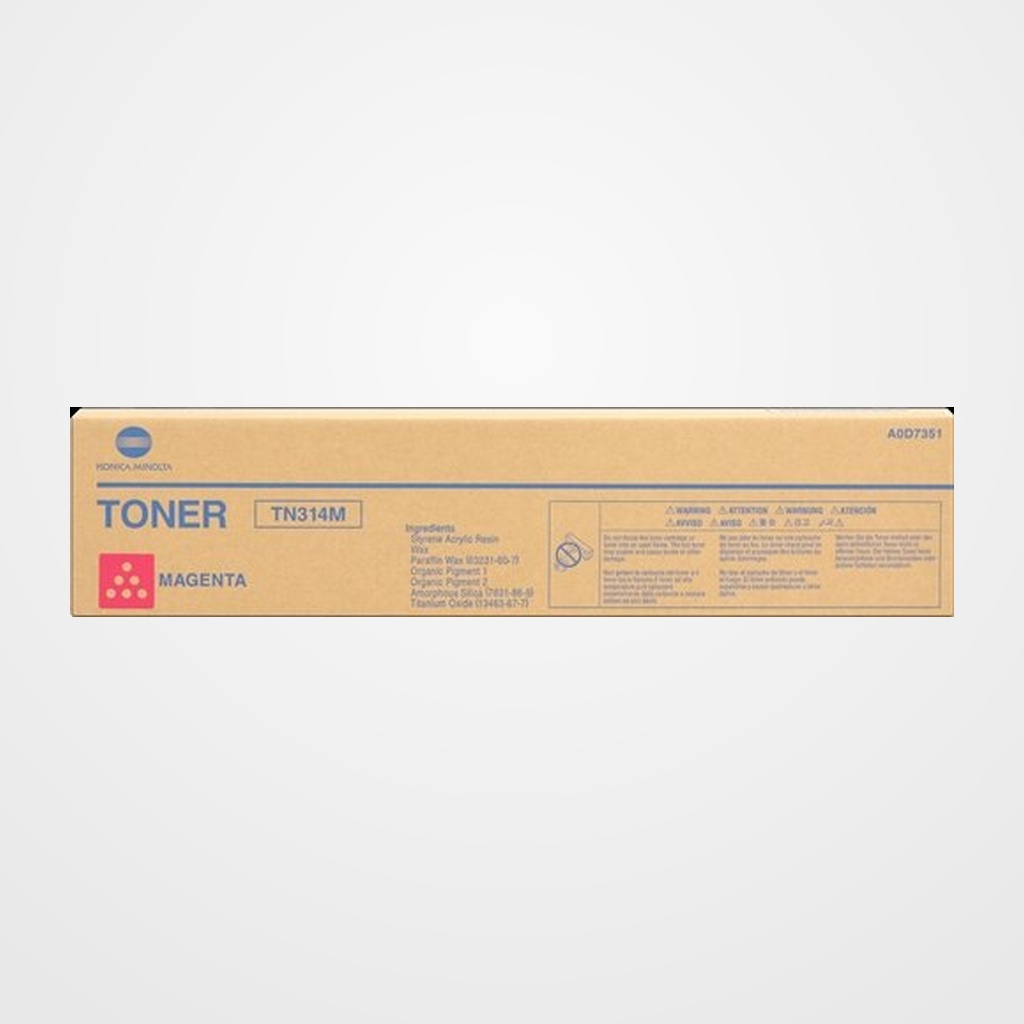 TONER KONICA-MINOLTA TN-314M BIZHUB C353/355 MAGENTA 20.000 PAG.