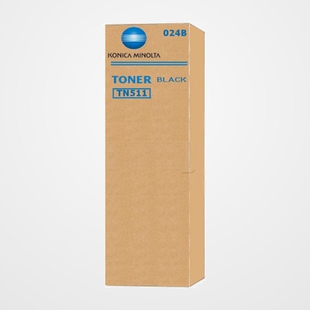 TONER KONICA-MINOLTA TN-511 024B BIZHUB-360/420/500 NEGRO (32.000 PAG.)