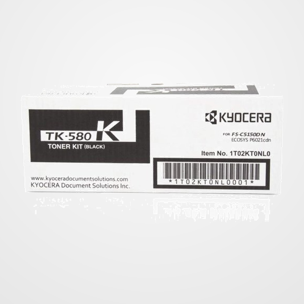 TONER KYOCERA-MITA 1T02KT0NL0 TK-580K FS-5150DN P6021CDN NEGRO (2.800 pág.)