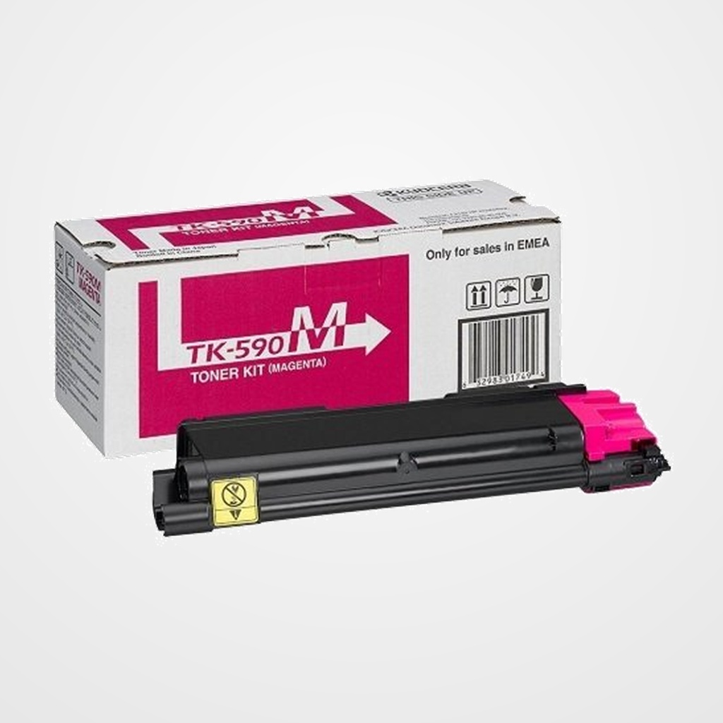 TONER KYOCERA-MITA 1T02KVBNL0 TK-590M FS-C2026/FS-C2126, ECOSYS M6023/M6026/M6526/P6026, FS-C5252 MAGENTA (5.000 pág.)
