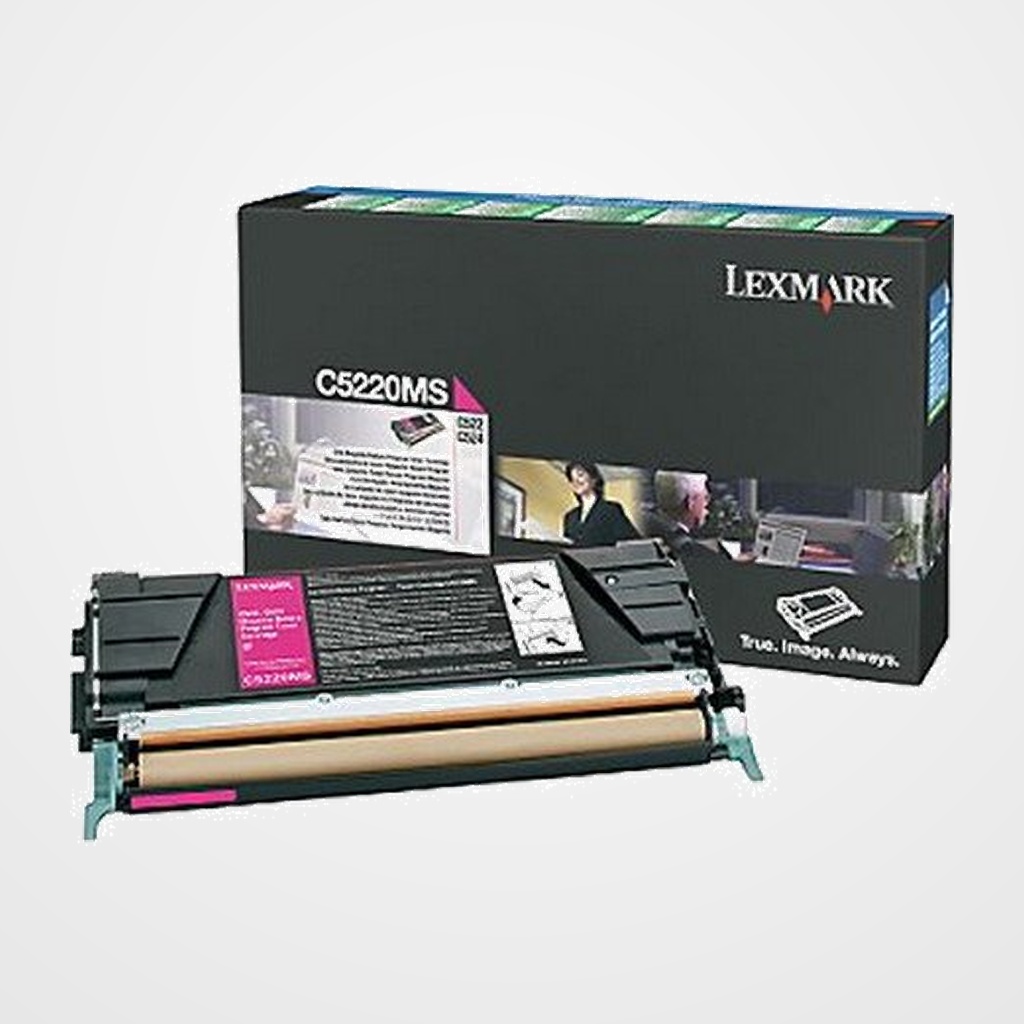 TONER LEXMARK C5220MS COLOR C522/524/530/532/534 MAGENTA RETB. (3.000 PAG.)
