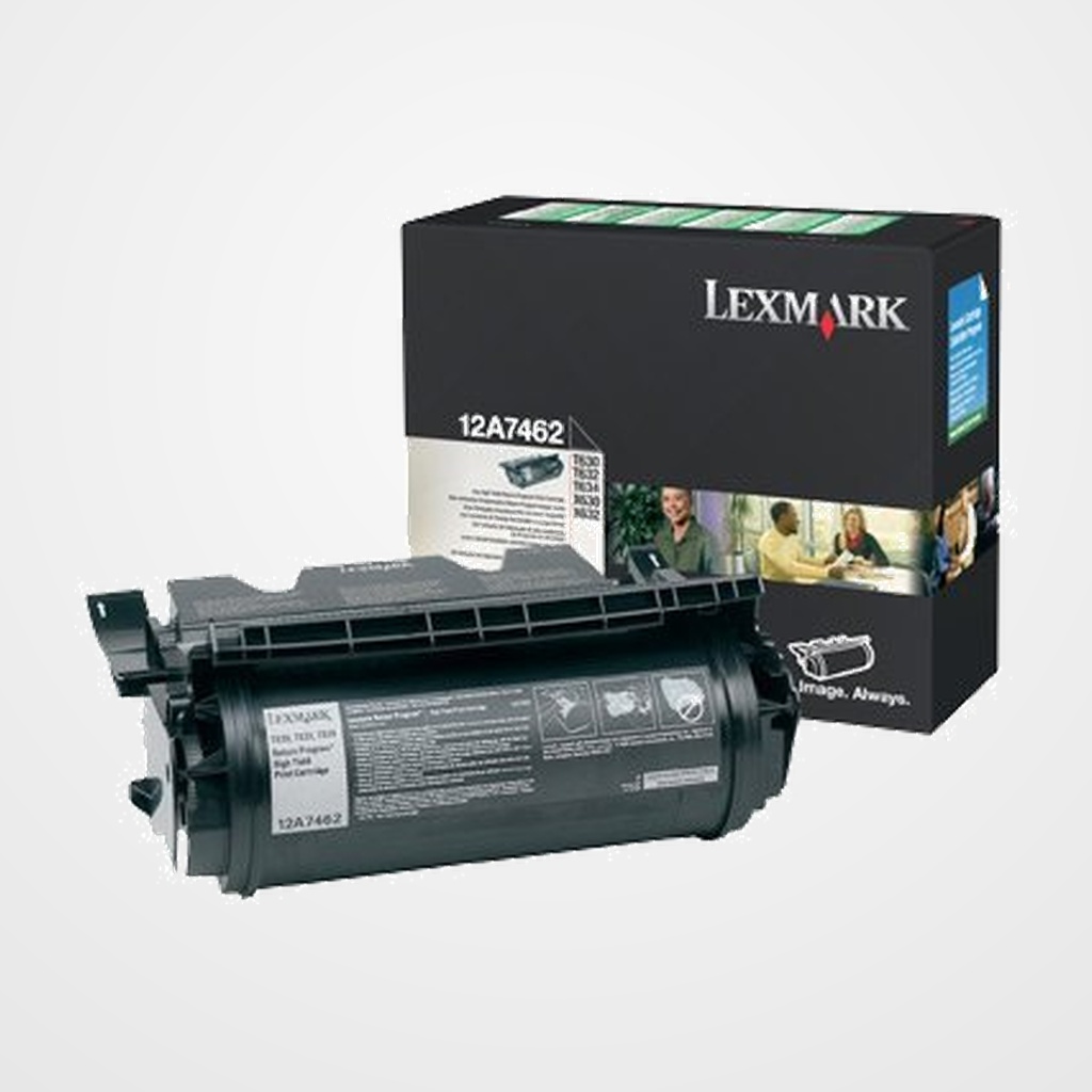 TONER LEXMARK NEGRO T630/632/634/X630/632 (21.000 PÁG.)