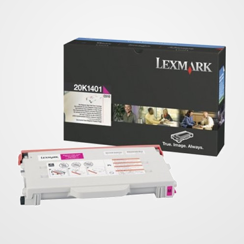 TONER LEXMARK 20K1401 COLOR C510 MAGENTA A.R. (6.600 PAG.)