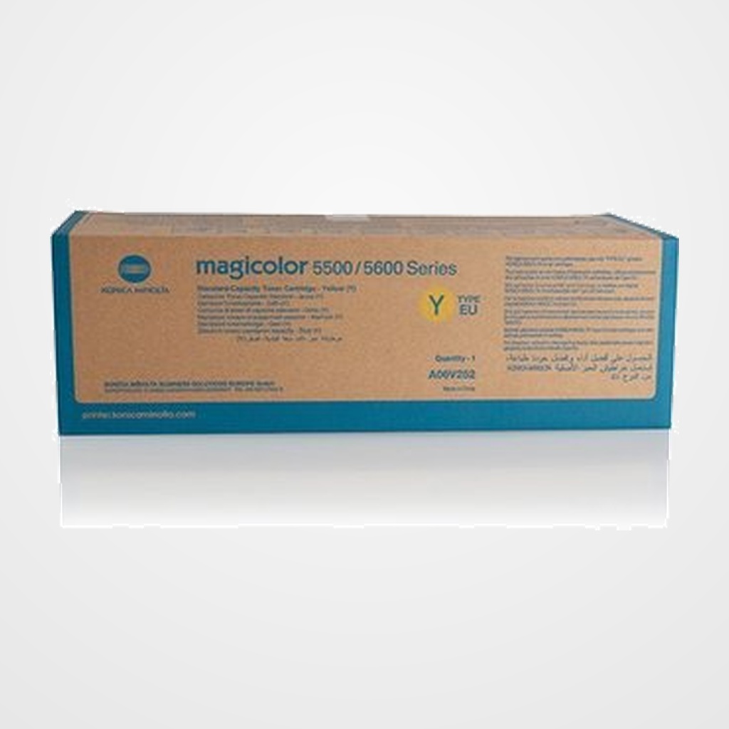 TONER MINOLTA MAGIC COLOR 5550/5570 AMARILLO (6.000 pág.)