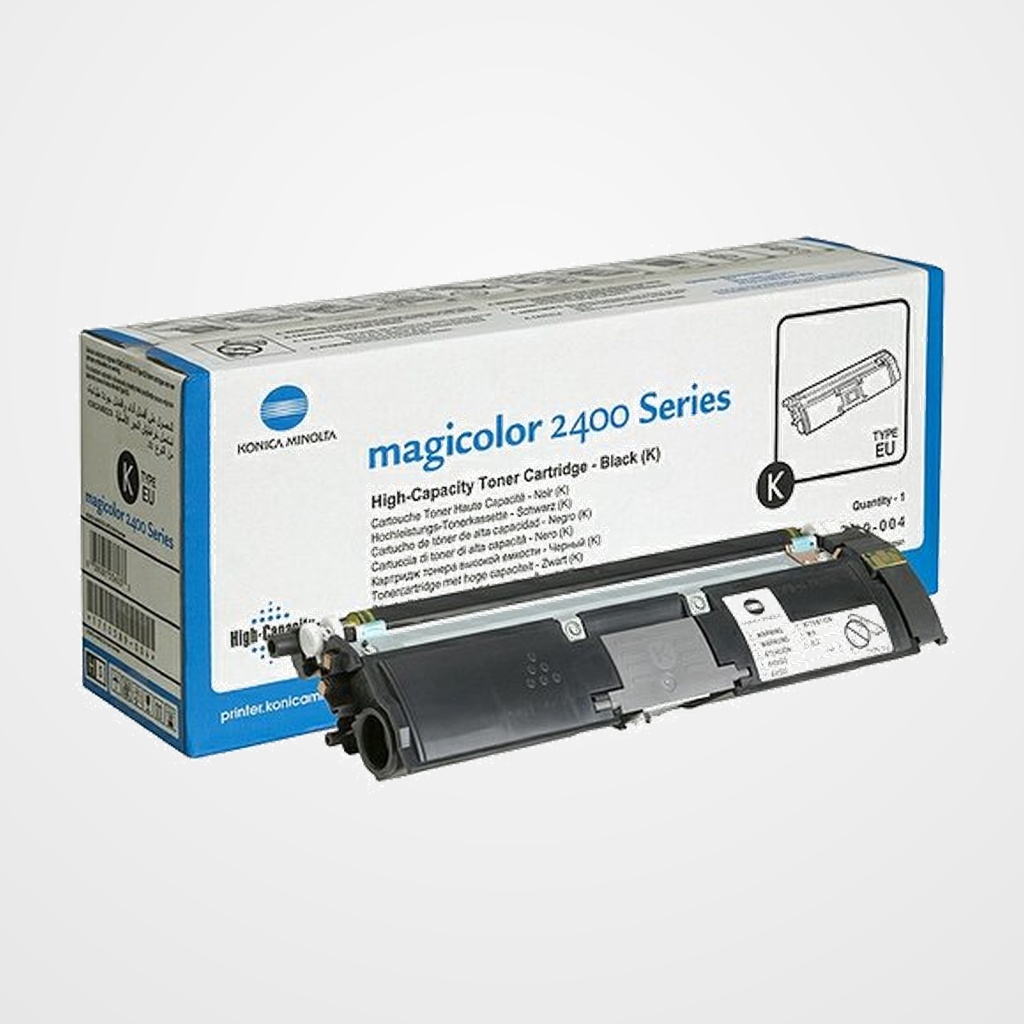TONER MINOLTA REF. 1710589-004 MAGIC COLOR 2400W NEGRO (4.500 páginas)