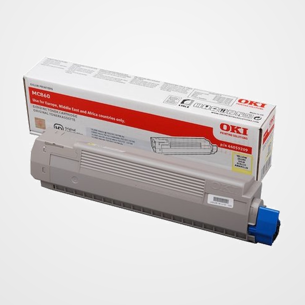 TONER OKI MC-860 AMARILLO (10.000 PAG) REF. 44059209