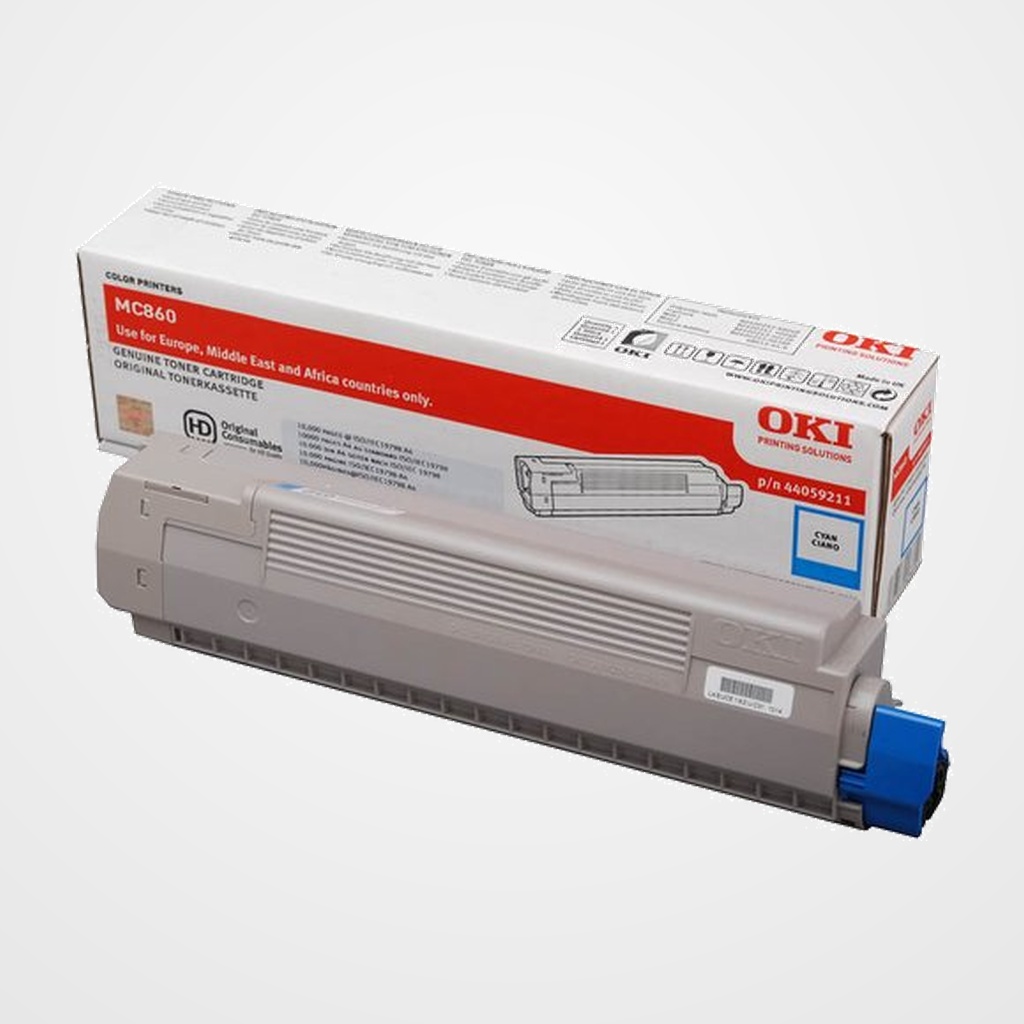 TONER OKI MC-860 CIAN (10.000 PAG) REF. 44059211