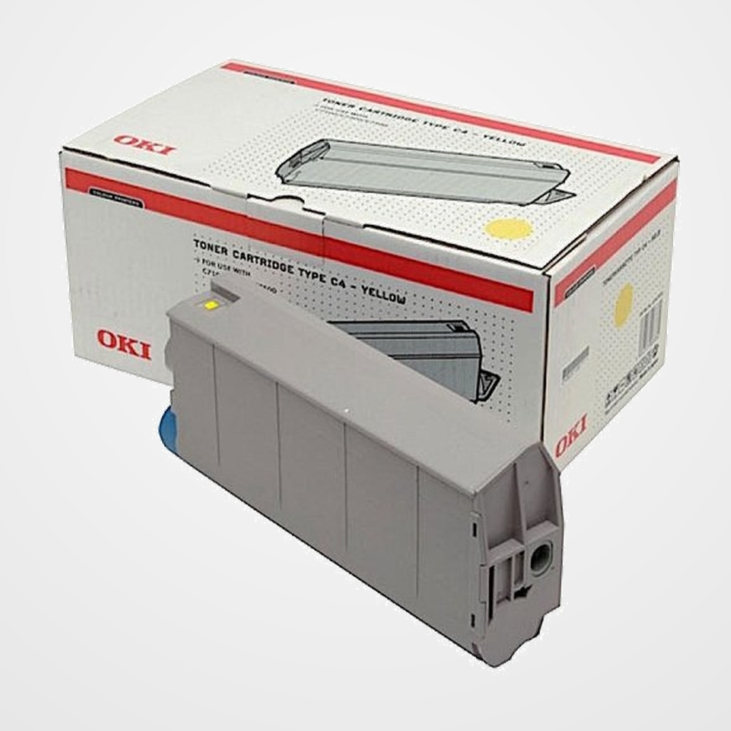 TONER OKI 41963005 C7100/7300/7350/7500 AMARILLO (10.000 PAG.) TYPE C4