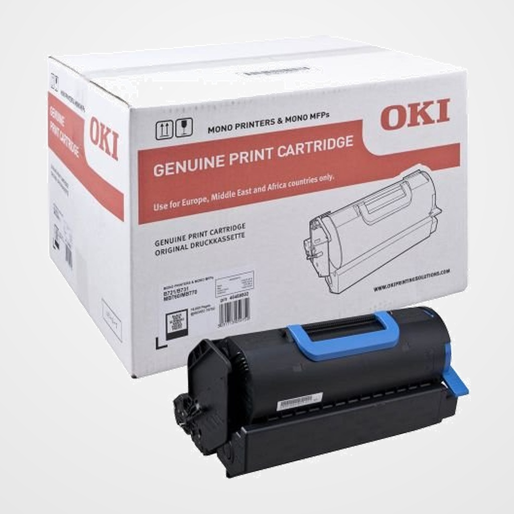 TONER OKI 45488802  B721/B731/MB760/MB770 NEGRO (18.000 PÁG.)