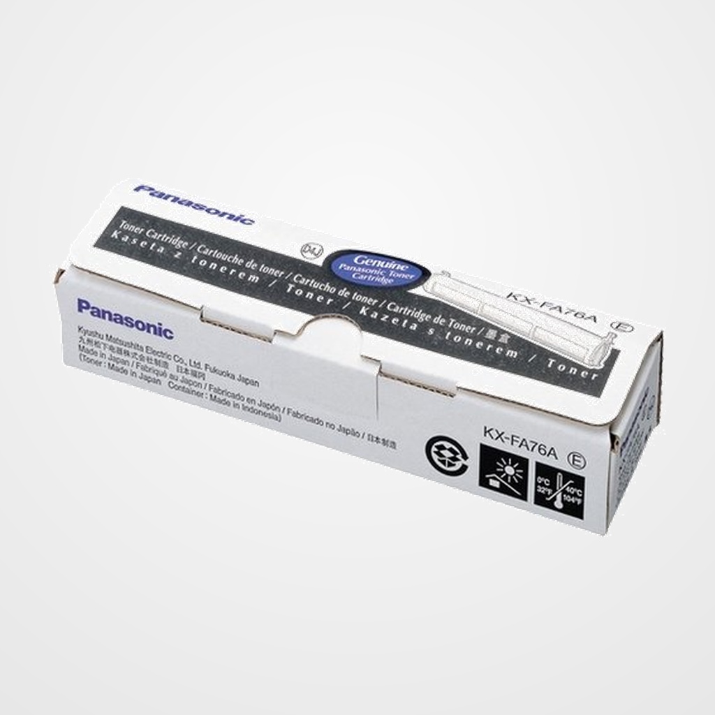 TONER PANASONIC LASER FAX KX-FA76A NEGRO KX-FL501/KX-FLM551/KX-FLB755 (2.000 PÁGINAS)