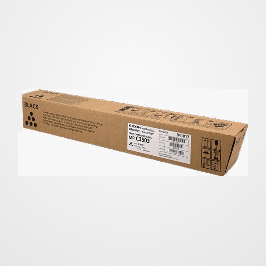 TONER RICOH AFICIO 841817 MP C3003/C3503 NEGRO (29.500 Paginas)