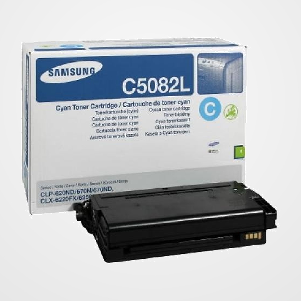 TONER SAMSUNG CLT-C5082L/ELS CLP-620ND/670ND, CLX-6220FX CIAN (4.000 PÁG.)