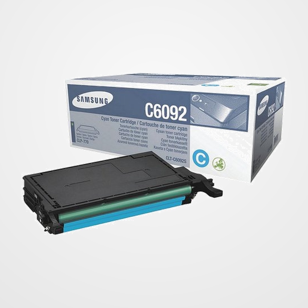 TONER SAMSUNG CLT-C6092S/ELS CLP-770ND/775ND CIAN (7.000 PÁG.)