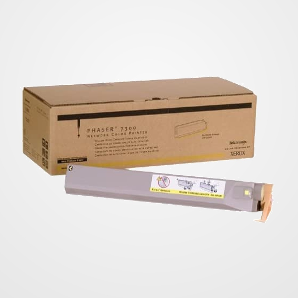 TONER XEROX 016197900 PHASER 7300 AMARILLO (15.000 PAG.)