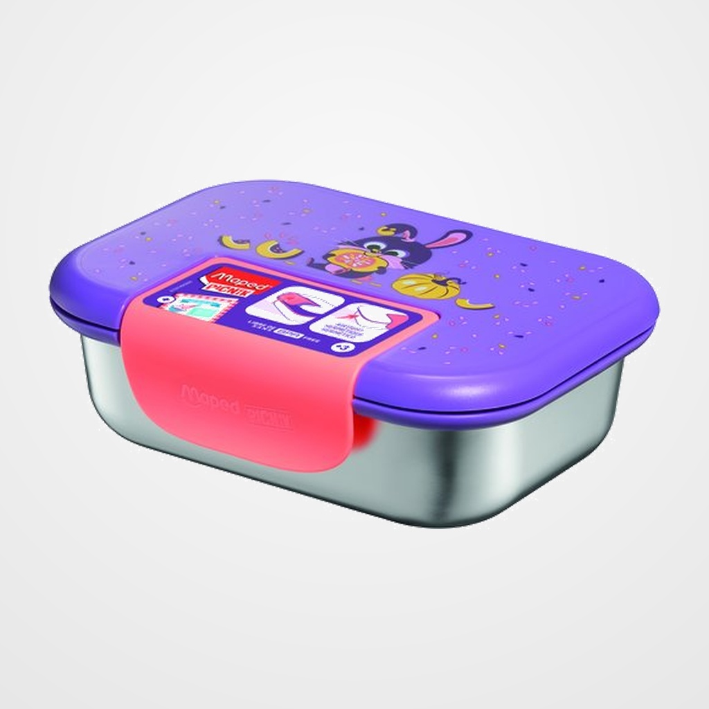 TUPPER MAPED PICNIK MINIIZ SS 900ml INOX CONEJO