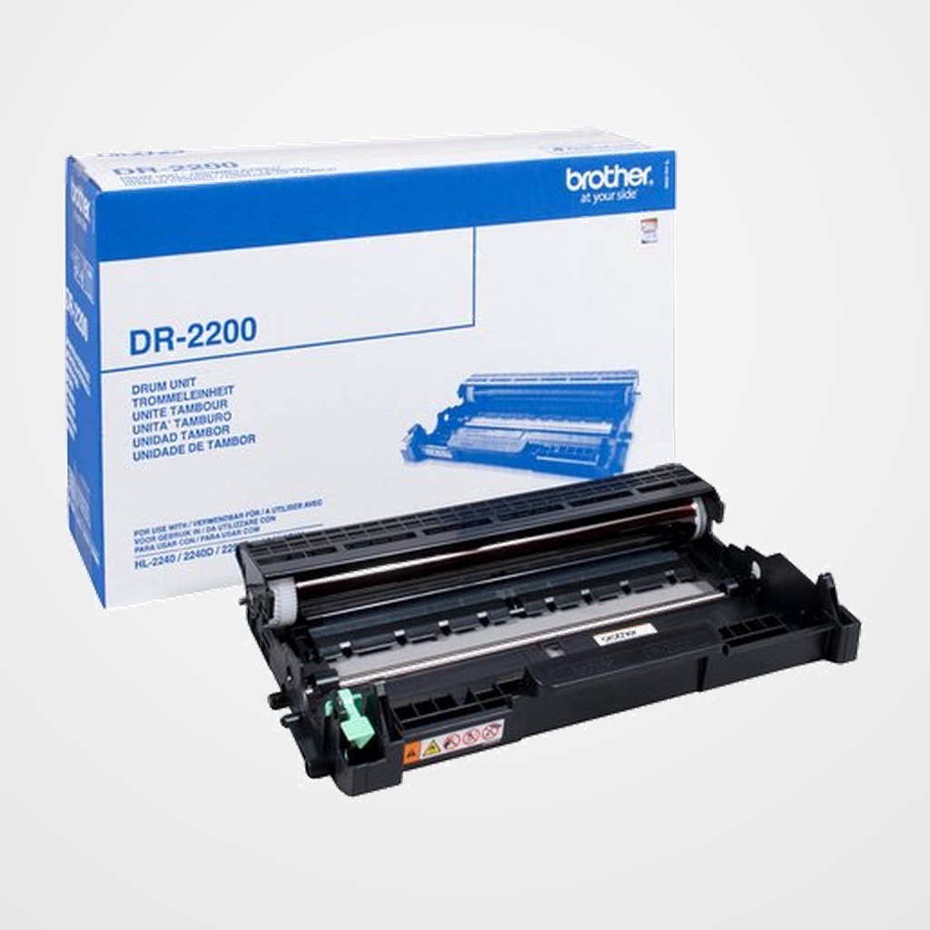 TAMBOR BROTHER DR-2200 HL-2130/2135W/2240/2240D/2250DN/2270DW, DCP-7060D7065DN, MFC-7360N/7460DN/7860DW, FAX2840/2845/2940 NEGRO (12.000 PÁG.)